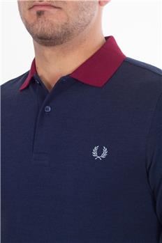 Polo fred perry uomo collo BLU P7 - gallery 5