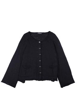 Twin set maglia aperta bottoni NERO