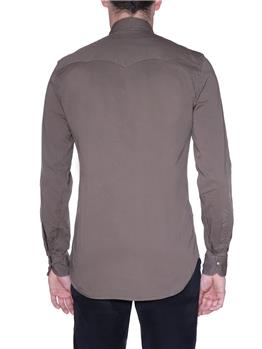 Camicia golf texana gabardina BEIGE - gallery 3