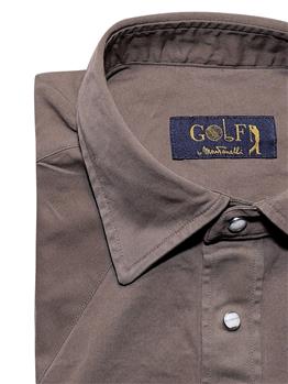 Camicia golf texana gabardina BEIGE - gallery 4