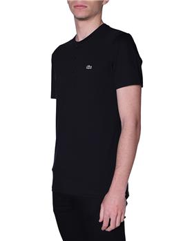 T-shirt lacoste 3 bottoni NERO - gallery 3