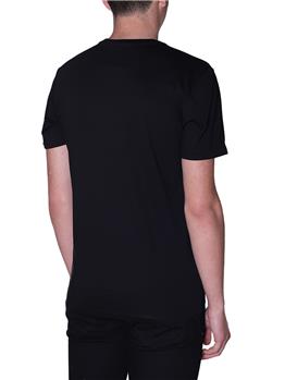 T-shirt lacoste 3 bottoni NERO - gallery 4