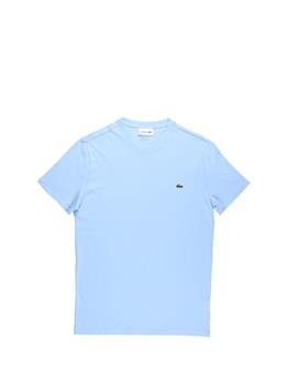 T-shirt lacoste cotone pima CELESTE MEDIO
