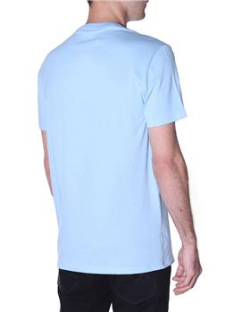 T-shirt lacoste cotone pima CELESTE MEDIO - gallery 4