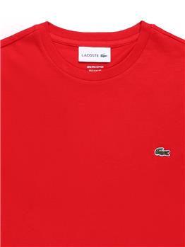 T-shirt lacoste cotone pima ROUGE - gallery 5