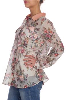 Twin set camicia floreale ROSA
