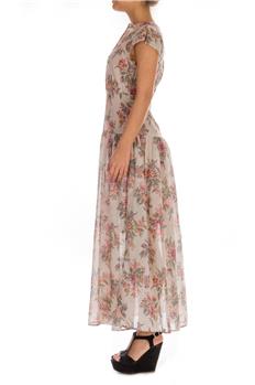 Twin set abito lungo a fiori ROSA - gallery 3