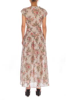 Twin set abito lungo a fiori ROSA - gallery 4