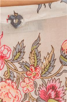 Twin set abito lungo a fiori ROSA - gallery 5