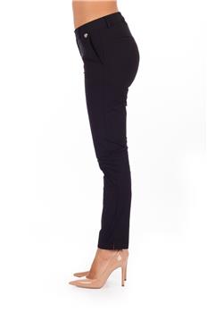 Pantalone twin set stretto NERO - gallery 3