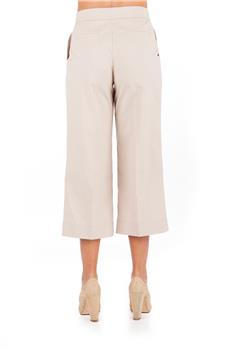 Pantalone twin set largo BEIGE - gallery 4