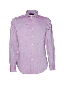 Camicia golf twill lavato ROSSO - gallery 2