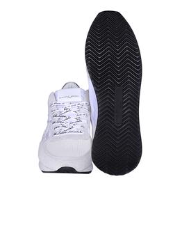 Sneakers mondial croco donna BLANC - gallery 4