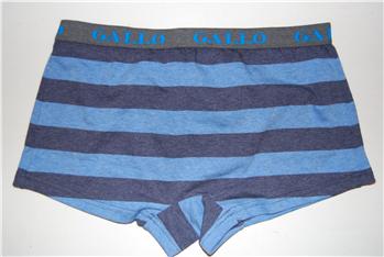 Boxer gallo riga larga DENIM BLUE - gallery 2