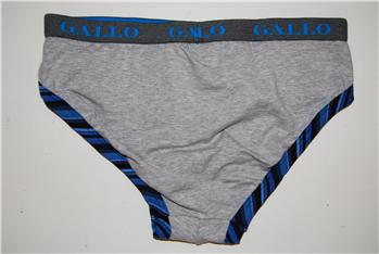 Slip gallo tinta unita GRIGIO