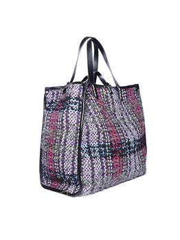 Borsa manila grace felicia GREY CHECK - gallery 3