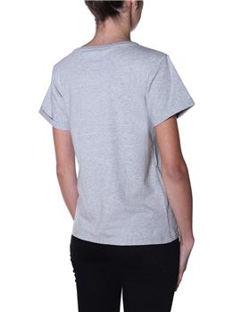 T-shirt semicouture classica GRIGIO MELANGE - gallery 4