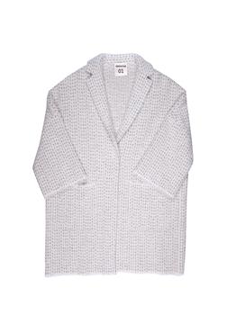 Cappotto semicouture sigmund BIANCO