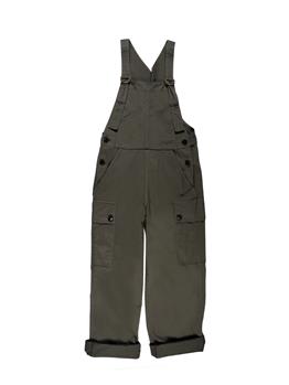Salopette semicouture yvonne DARK MILITARE