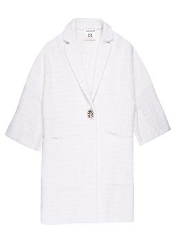 Cappotto semicouture sigmund BIANCO SET