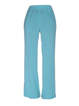 Pantalone elvive semicouture VERDE ACQUA - gallery 2