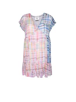 Abito agathe semicouture CHECK MIX