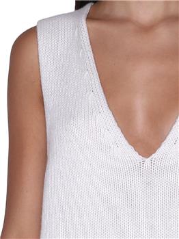 Gilet top lotus semicouture PANNA - gallery 5