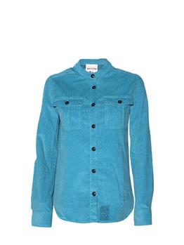 Camicia teale semicouture CASCATA