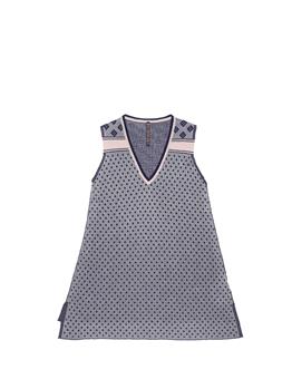 Canotta manila grace pois BLU