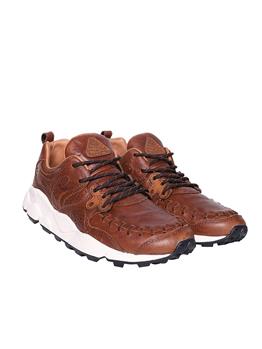 Sneakers mountain flower MARRONE CHIARO