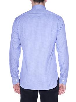 Camicia golf by montanelli BIANCO E BLU Y1 - gallery 3