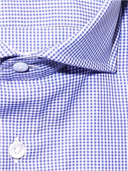 Camicia golf by montanelli BIANCO E BLU Y1 - gallery 5