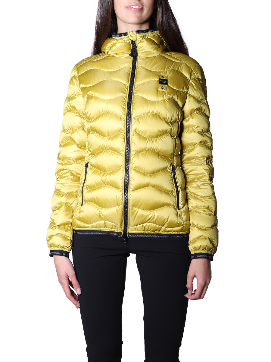 Piumino donna giallo sales