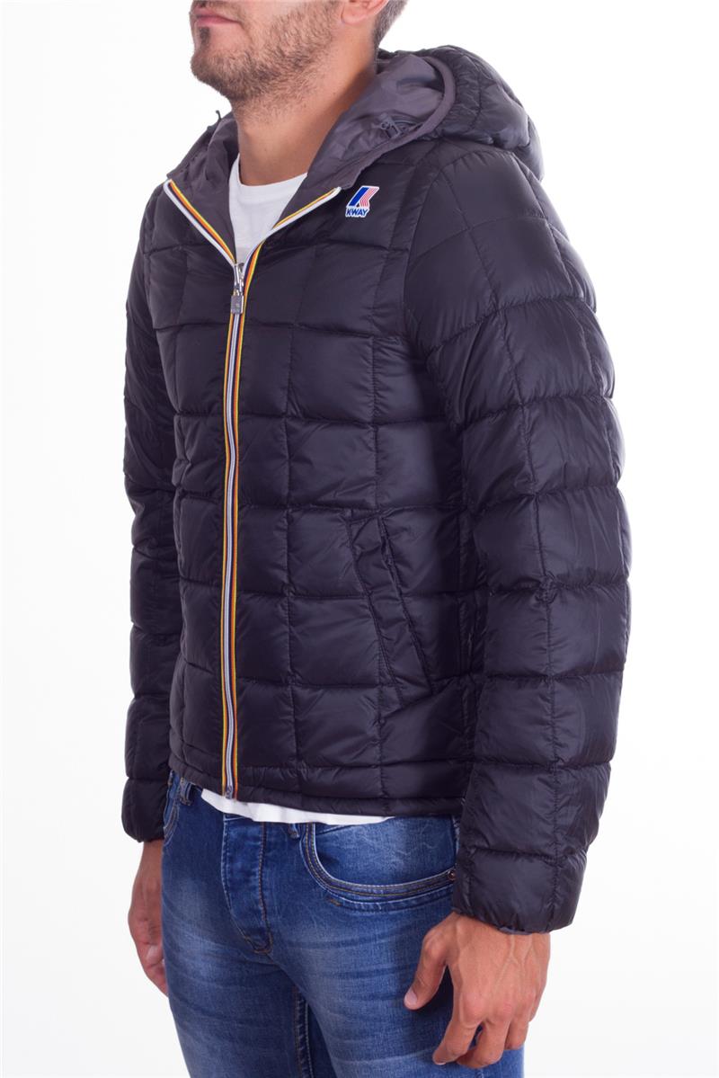 Piumino uomo k way reversibile GRIGIO Y7